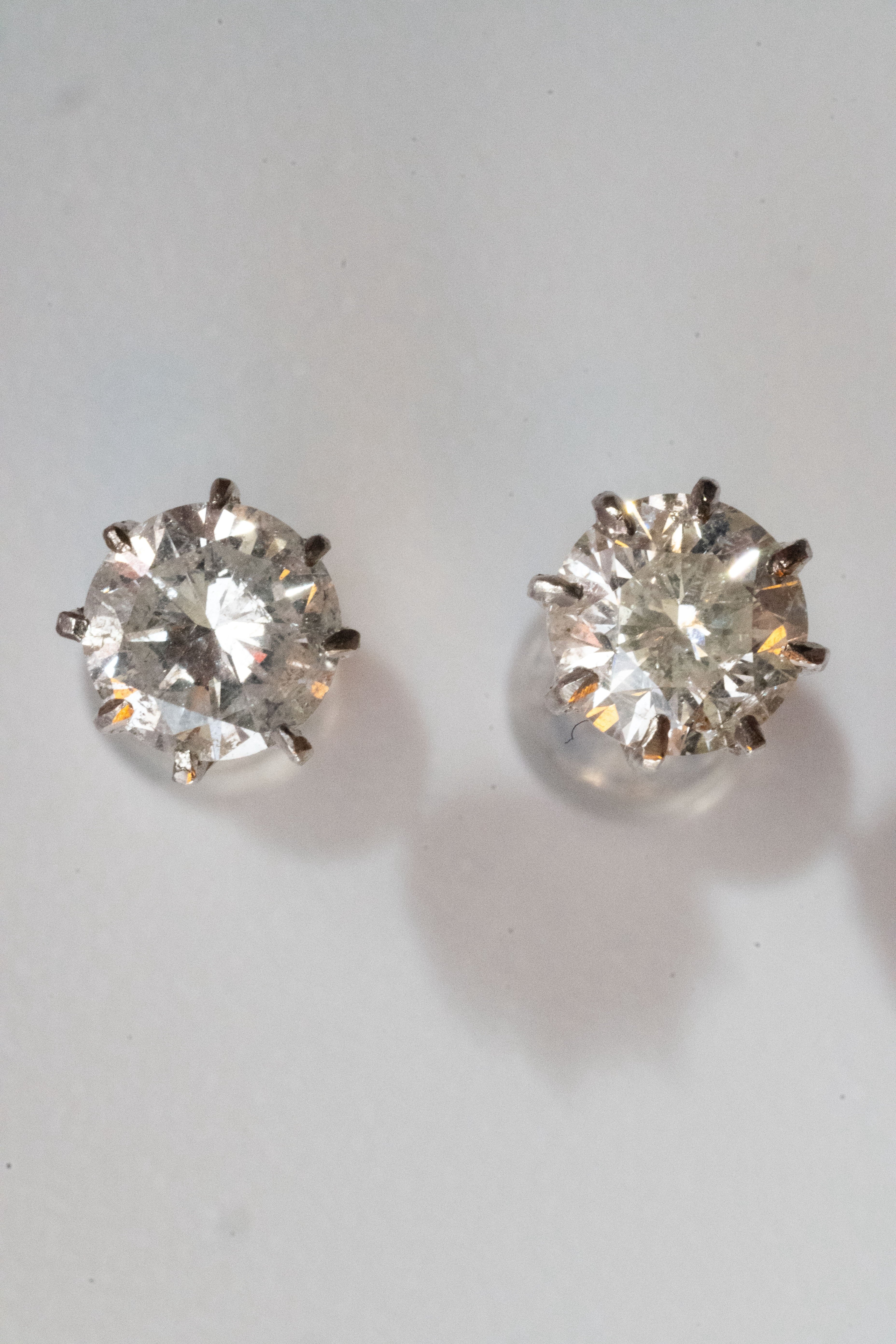 18金 合計1.40ct 天然ダイヤモンド スタッドピアス 一生ものの輝き 