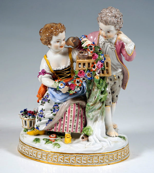 ✤1924年以前マイセン(Meissen)フィギュリン✤『サビニの女の略奪 ...