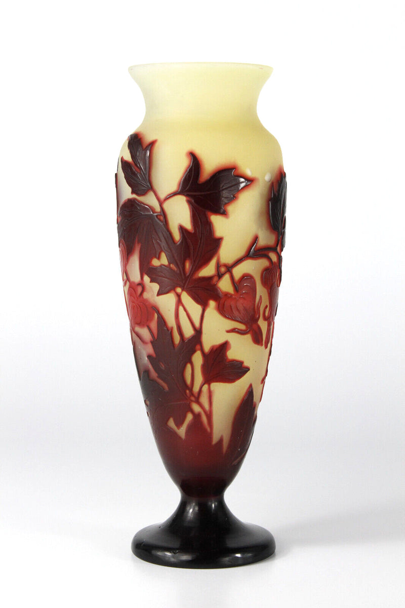 エミールガレ フクシアの花の花瓶 – アンティークテーブルウェア