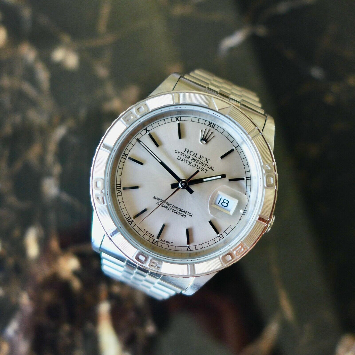ロレックス　デイトジャスト”ターノグラフ” Ref. 16264 ヴィンテージ1991年製メンズ腕時計