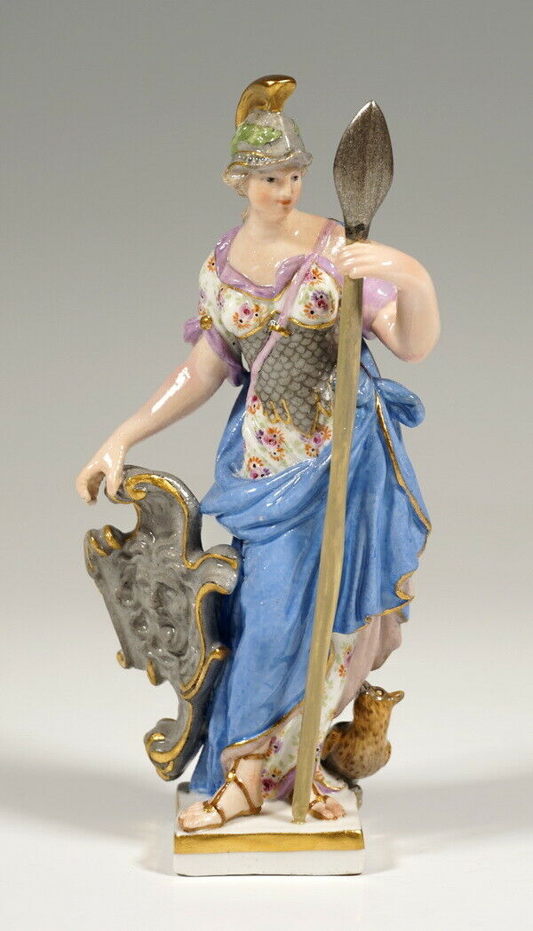 マイセン人形（フィギュリン）ローマの戦争の女神、1870年頃 ...