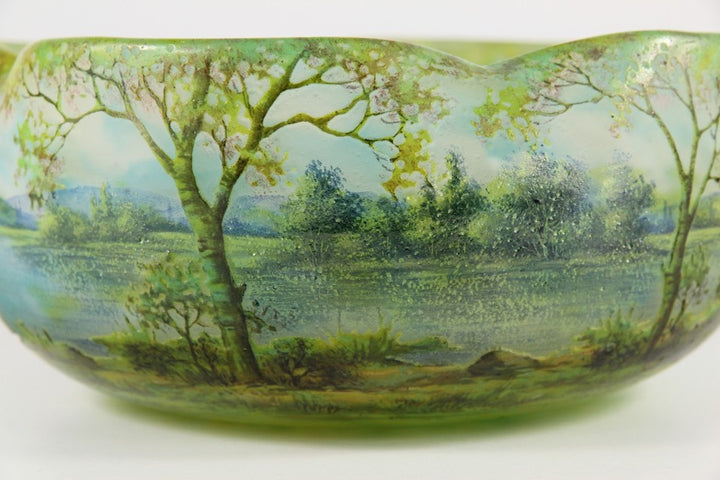 ドーム兄弟　風景の花瓶 オリジナル・アールヌーボー様式