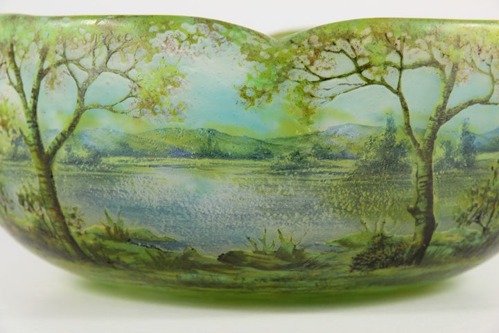 ドーム兄弟　風景の花瓶 オリジナル・アールヌーボー様式
