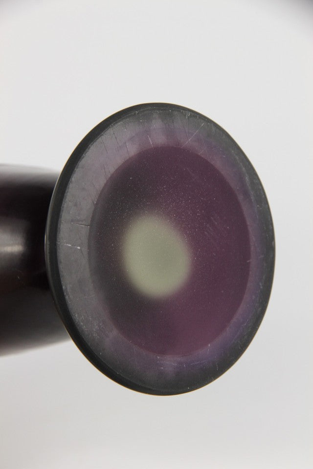 エミール・ガレ 帆船文 酸化腐食彫 カメオガラス 花瓶（1920年頃）