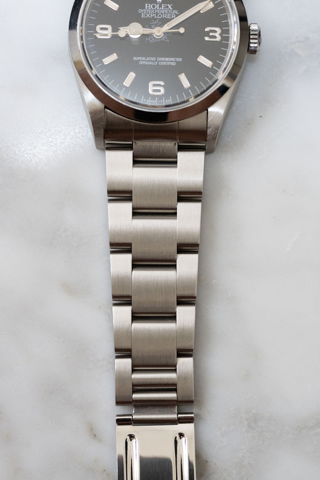 ROLEX ロレックス エクスプローラー Ref.14270 トリチウム シングル 1995年製 ギャランティ