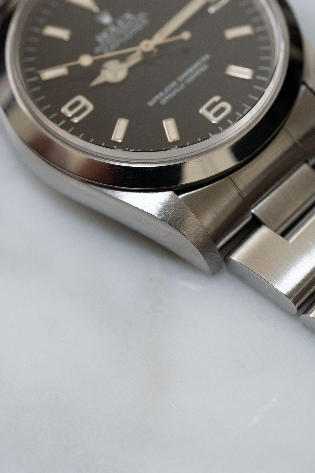 ROLEX ロレックス エクスプローラー Ref.14270 トリチウム シングル 1995年製 ギャランティ