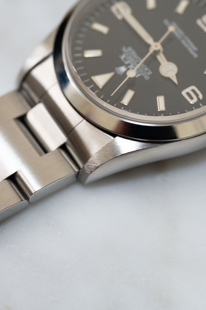ROLEX ロレックス エクスプローラー Ref.14270 トリチウム シングル 1995年製 ギャランティ