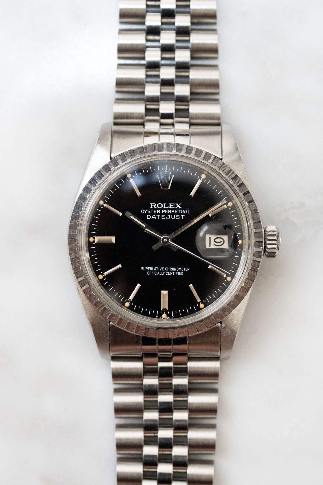 ROLEX ロレックス デイトジャスト Ref.16030 ブラックミラーダイヤル