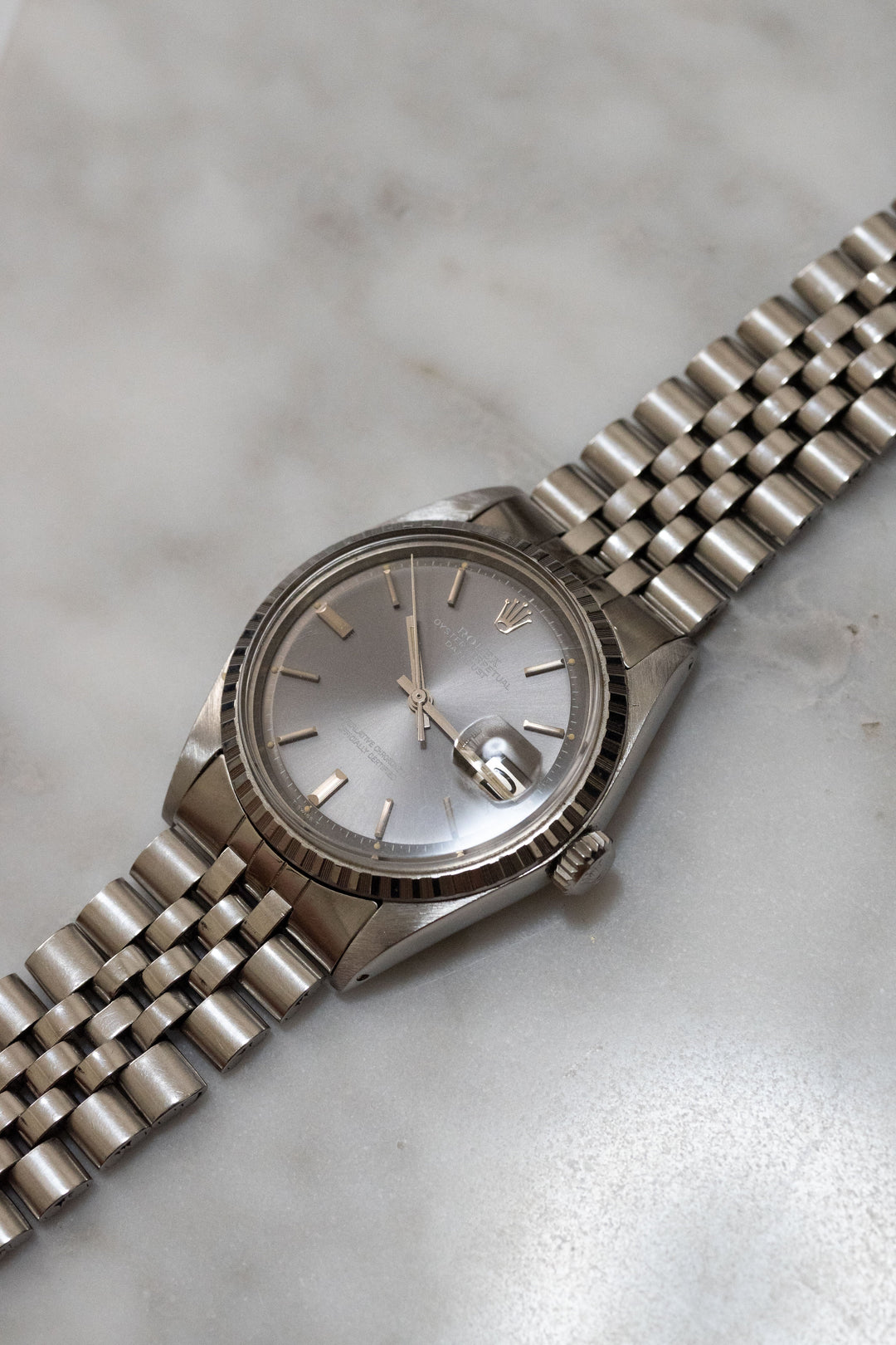 ROLEX ロレックス デイトジャスト Ref.1603 グレーダイヤル ゴースト