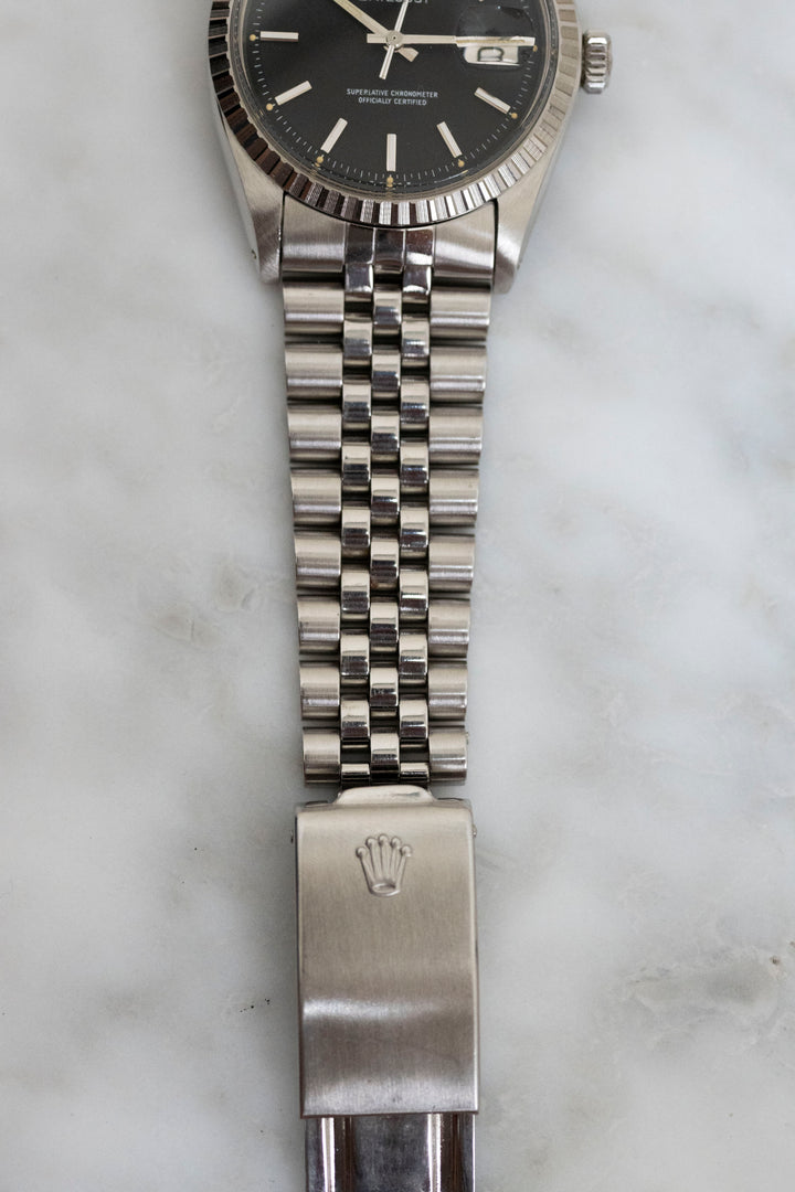 ROLEX ロレックス デイトジャスト Ref.1603 マットブラックダイヤル
