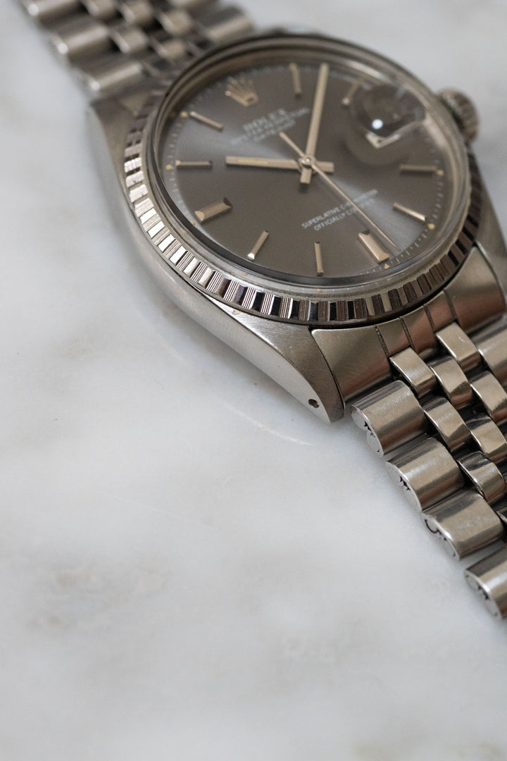 ROLEX ロレックス デイトジャスト Ref.1603 グレーダイヤル ゴースト