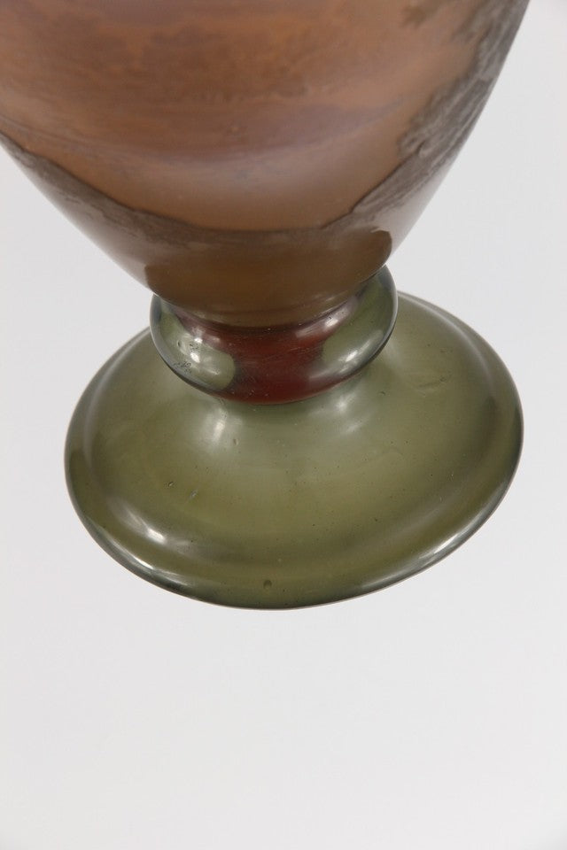 エミールガレ アルプスの山岳風景の花瓶