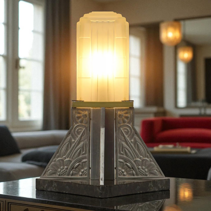 サビノ フレンチアールデコ テーブルランプ "Popincourt" 1930 テーブルライト