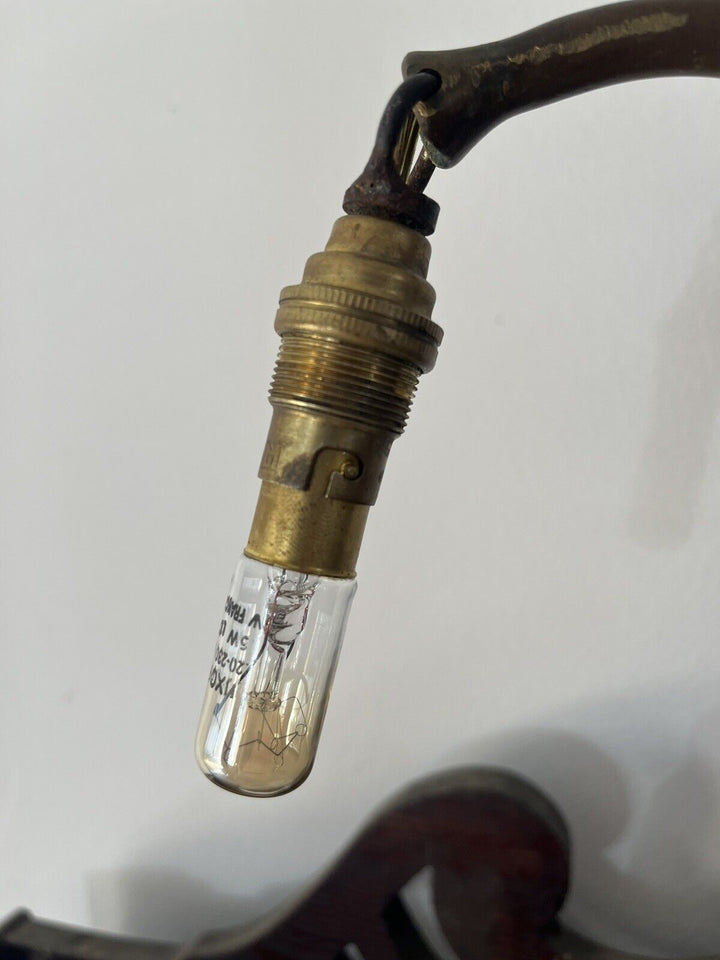 エミールガレ 朝顔が描かれたテーブルランプ アールヌーボー期の作品