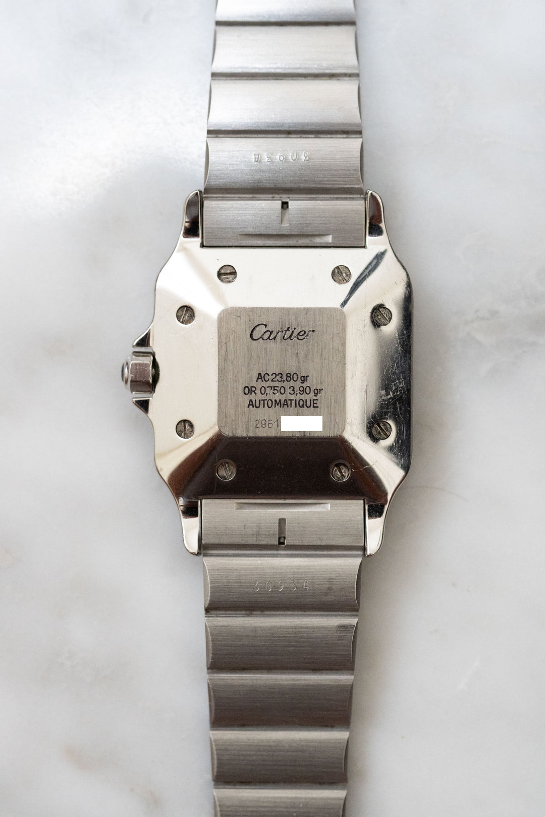 CARTIER カルティエ サントスカレ LMサイズ コンビモデル Ref.2961
