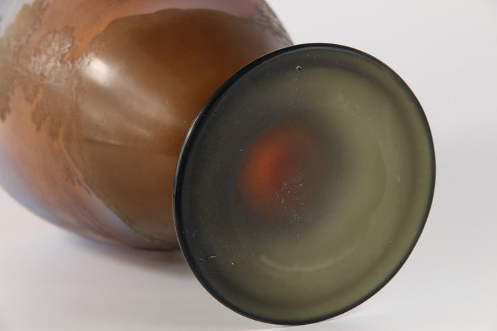 エミールガレ アルプスの山岳風景の花瓶