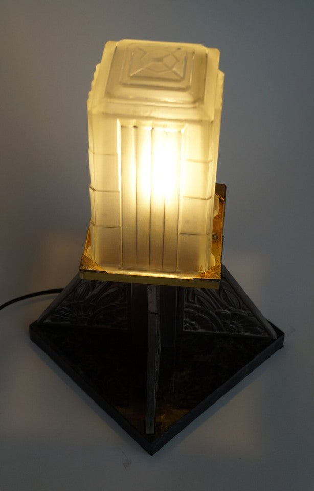 サビノ フレンチアールデコ テーブルランプ "Popincourt" 1930 テーブルライト