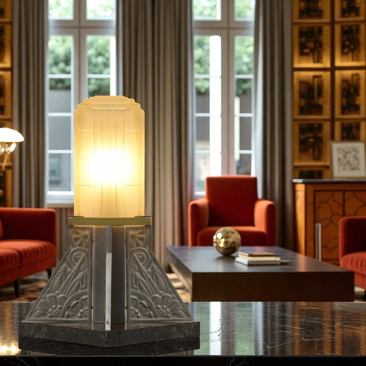 サビノ フレンチアールデコ テーブルランプ "Popincourt" 1930 テーブルライト