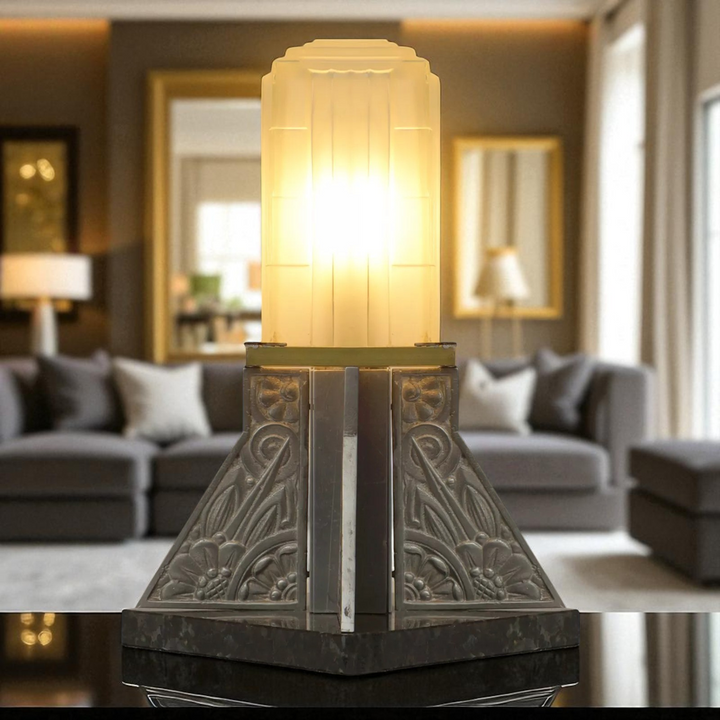 サビノ フレンチアールデコ テーブルランプ "Popincourt" 1930 テーブルライト