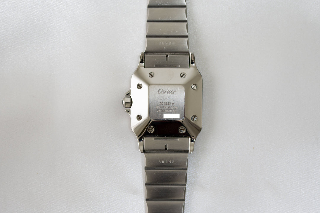 カルティエ　サントスカレ/ガルべLMサイズ　ステンレス x ゴールドコンビ自動巻モデル  Ref：2961