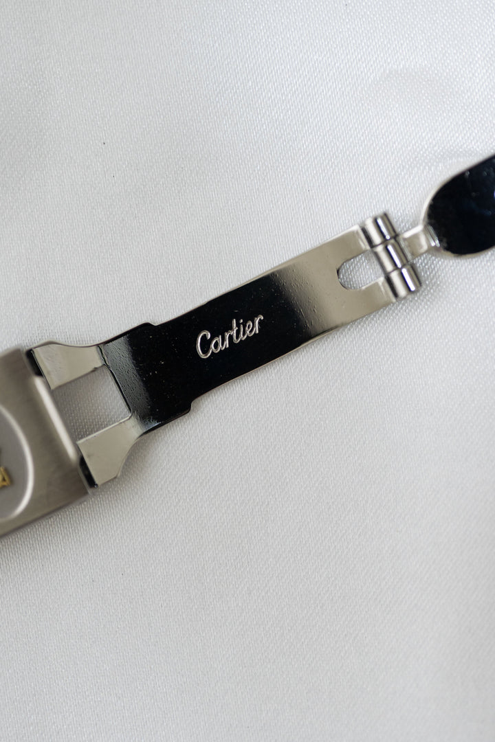 カルティエ　サントスカレ/ガルべLMサイズ　ステンレス x ゴールドコンビ自動巻モデル  Ref：2961