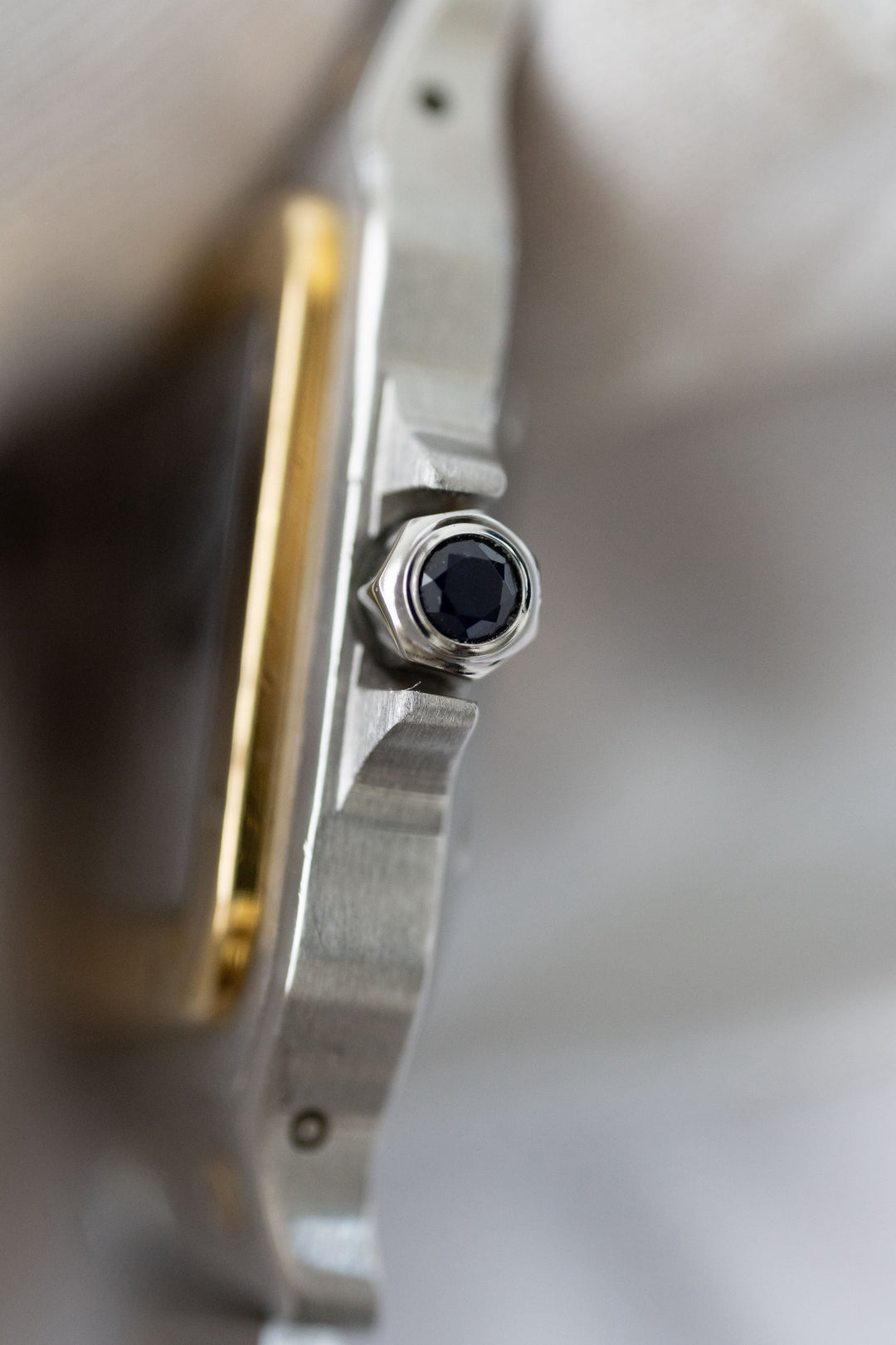 カルティエ　サントスカレ/ガルべLMサイズ　ステンレス x ゴールドコンビ自動巻モデル  Ref：2961