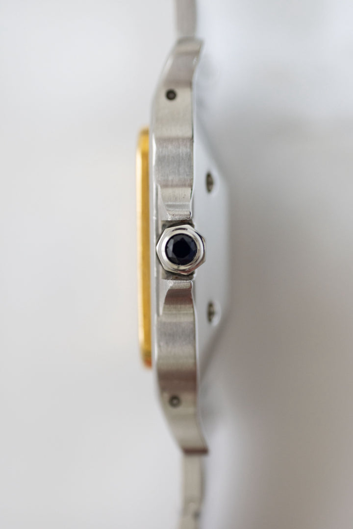 カルティエ　サントスカレ/ガルべLMサイズ　ステンレス x ゴールドコンビ自動巻モデル  Ref：2961