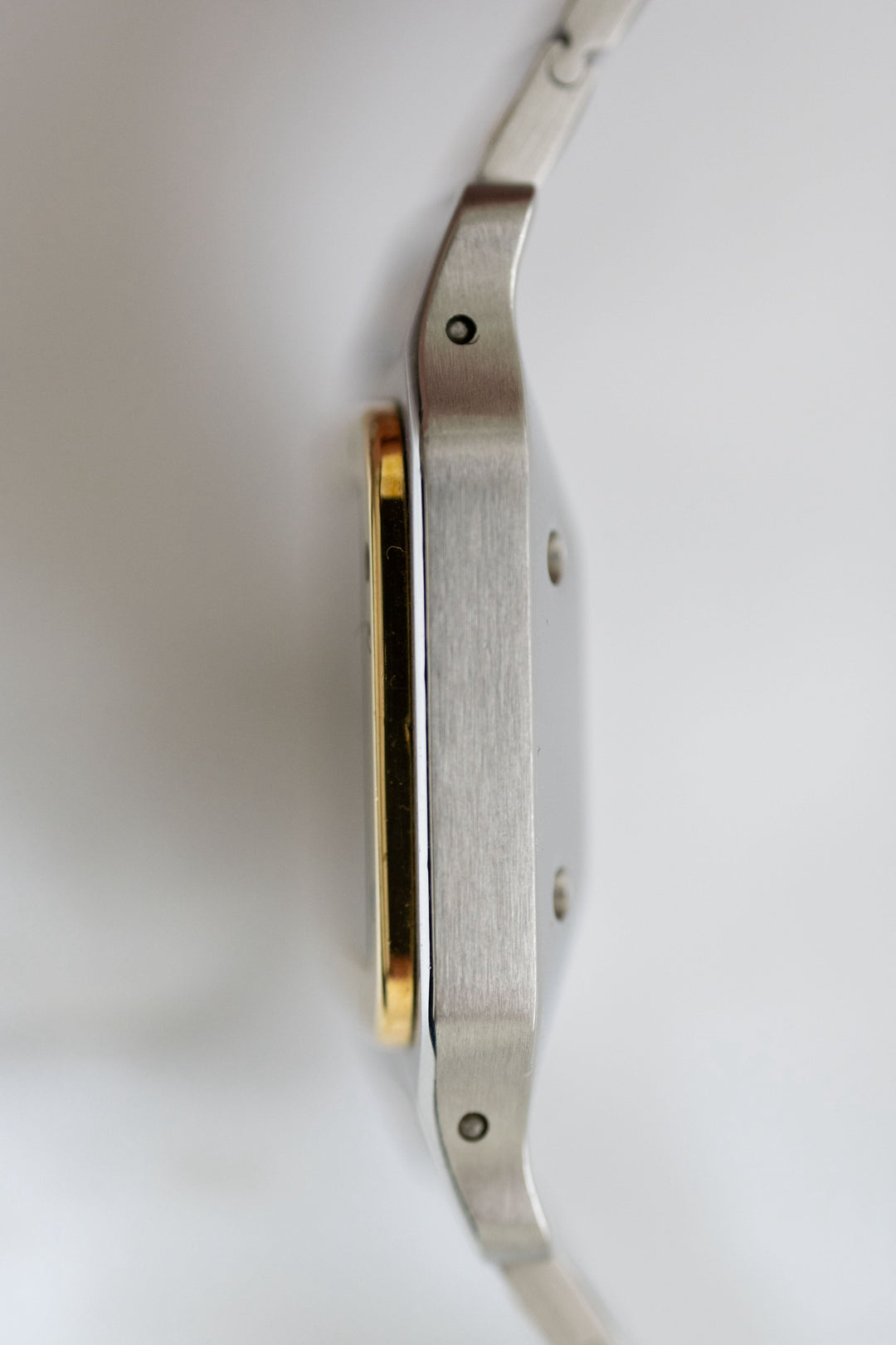 カルティエ　サントスカレ/ガルべLMサイズ　ステンレス x ゴールドコンビ自動巻モデル  Ref：2961