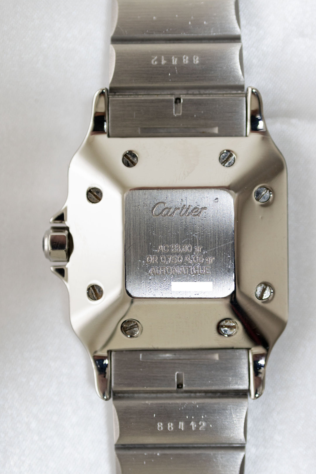カルティエ　サントスカレ/ガルべLMサイズ　ステンレス x ゴールドコンビ自動巻モデル  Ref：2961