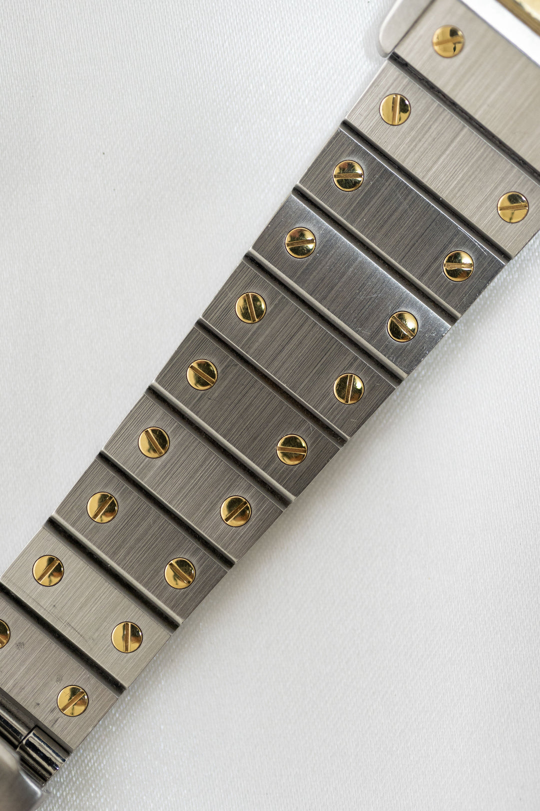 カルティエ　サントスカレ/ガルべLMサイズ　ステンレス x ゴールドコンビ自動巻モデル  Ref：2961