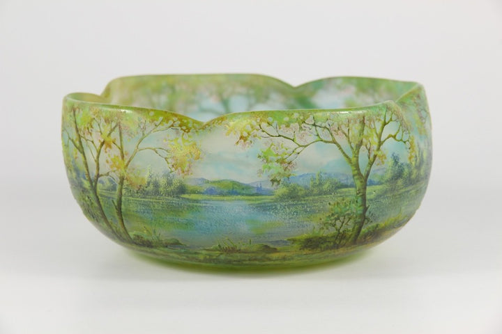 ドーム兄弟　風景の花瓶 オリジナル・アールヌーボー様式