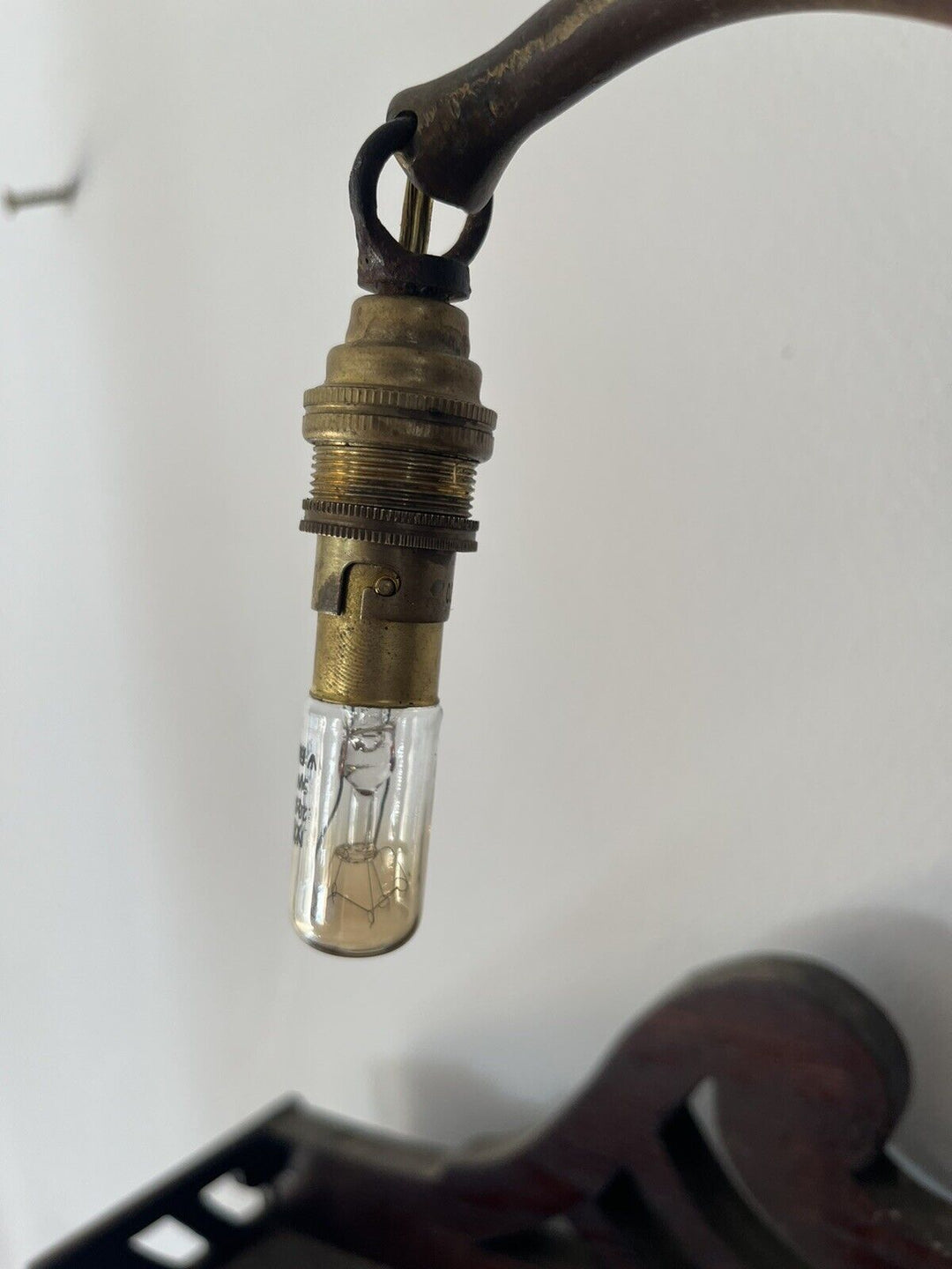 エミールガレ 朝顔が描かれたテーブルランプ アールヌーボー期の作品