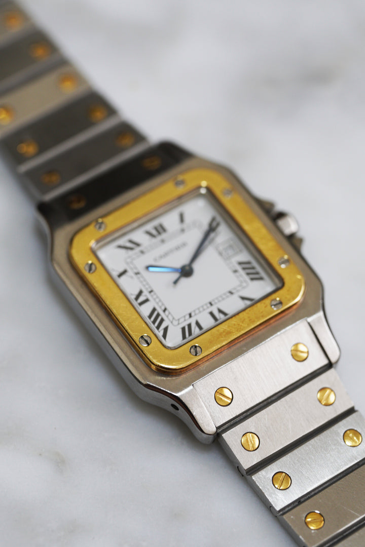 CARTIER カルティエ サントスカレ LMサイズ コンビモデル Ref.2961