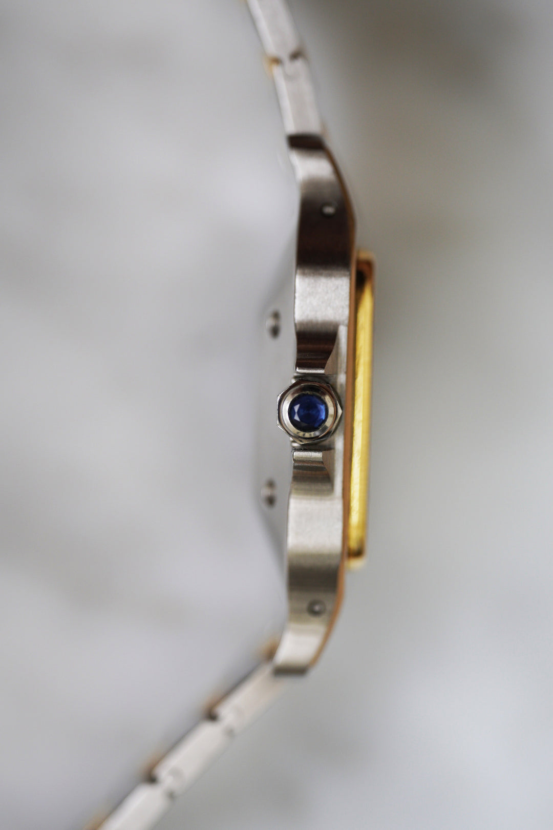 CARTIER カルティエ サントスカレ LMサイズ コンビモデル ゴドロンブレス Ref.2961
