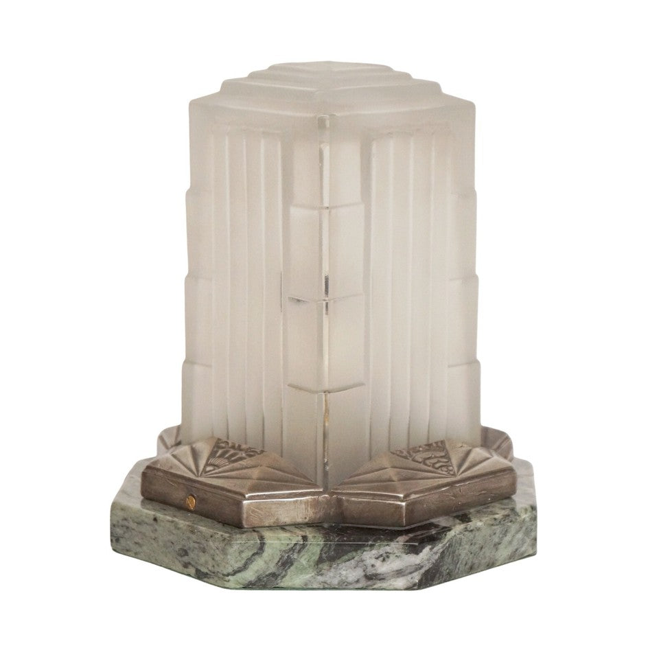 アールデコテーブルランプ "サビノ タワー型一品テーブルライト