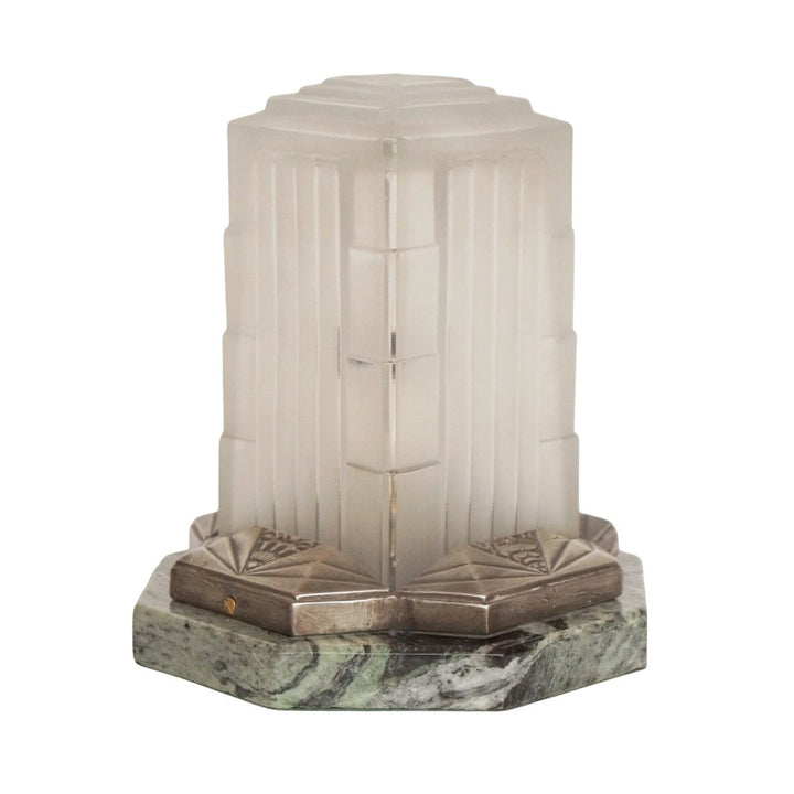 アールデコテーブルランプ "サビノ タワー型一品テーブルライト