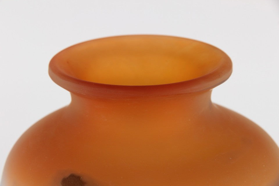 エミールガレ アルプスの山岳風景の花瓶