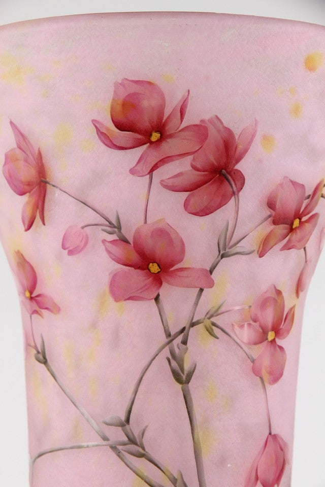 ドーム兄弟（ドームナンシー）ゼラニウムの花が描かれた花瓶