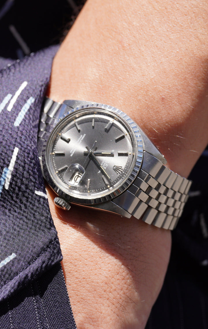 ROLEX ロレックス デイトジャスト Ref.1603 グレーダイヤル ゴースト