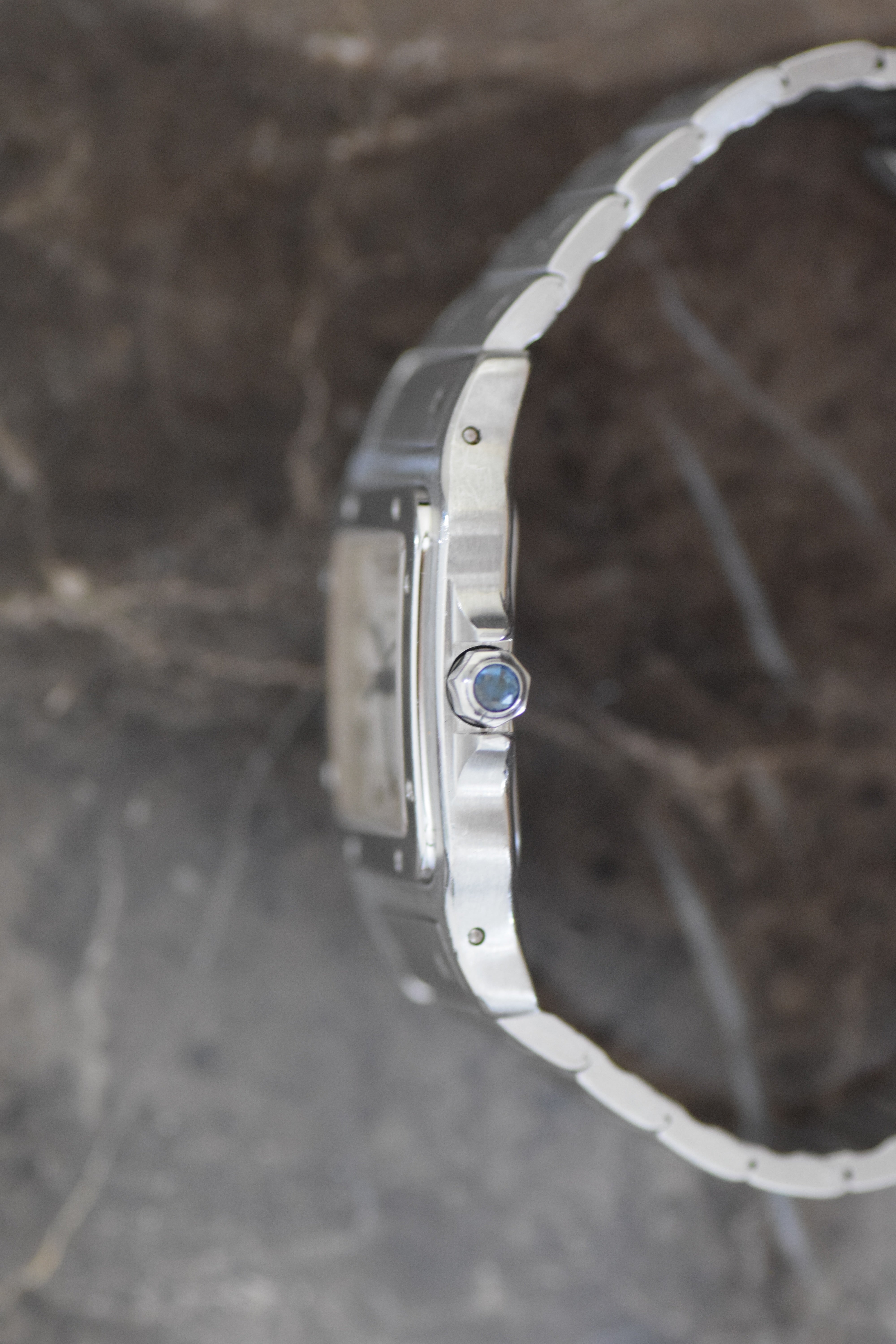 CARTIER カルティエ サントスガルべ LMサイズ ステンレスモデル Ref