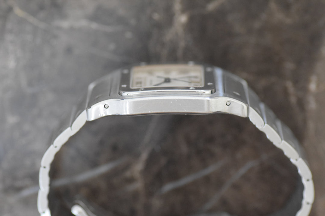 CARTIER カルティエ サントスガルべ LMサイズ ステンレスモデル Ref.1564 クォーツ