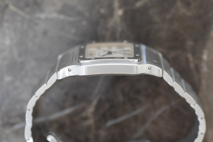 CARTIER カルティエ サントスガルべ LMサイズ ステンレスモデル Ref.1564 クォーツ