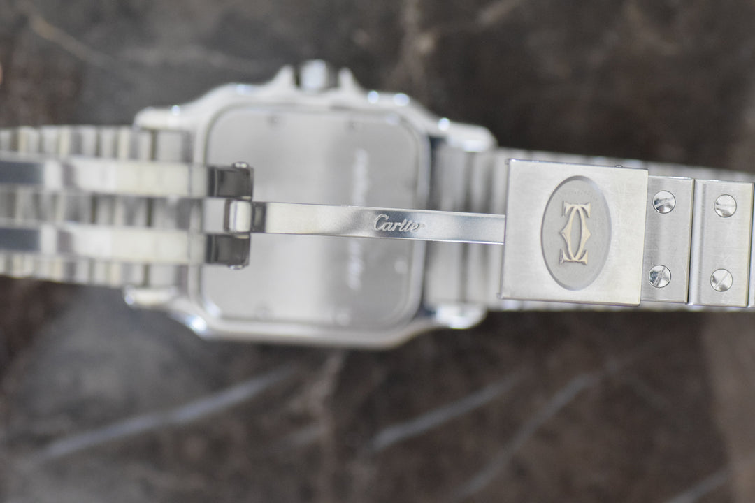 CARTIER カルティエ サントスガルべ LMサイズ ステンレスモデル Ref.1564 クォーツ
