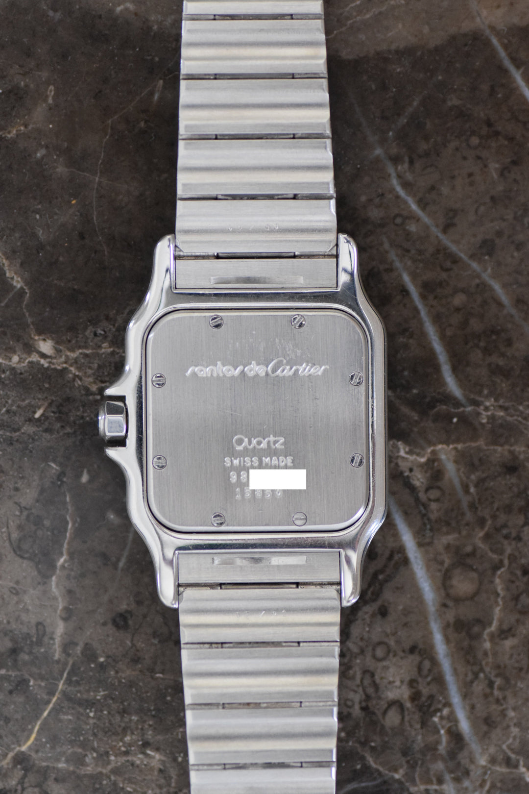 CARTIER カルティエ サントスガルべ LMサイズ ステンレスモデル Ref.1564 クォーツ