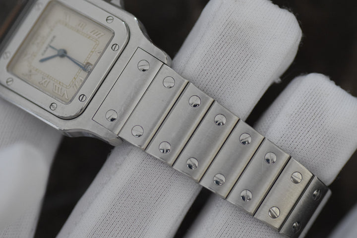 CARTIER カルティエ サントスガルべ LMサイズ ステンレスモデル Ref.1564 クォーツ