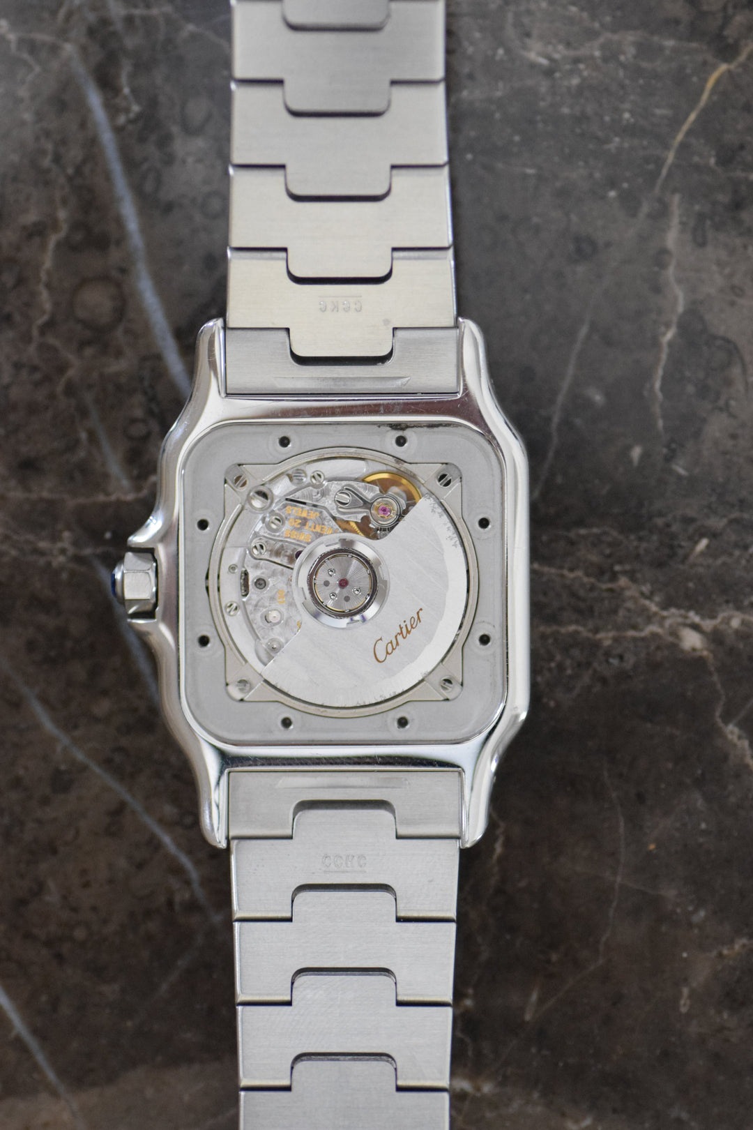 Cartier カルティエ 2319 サントスガルベLM コマ カルティエ サントスガルベLM W20058C4 / 2319 自動巻き SS/YG
