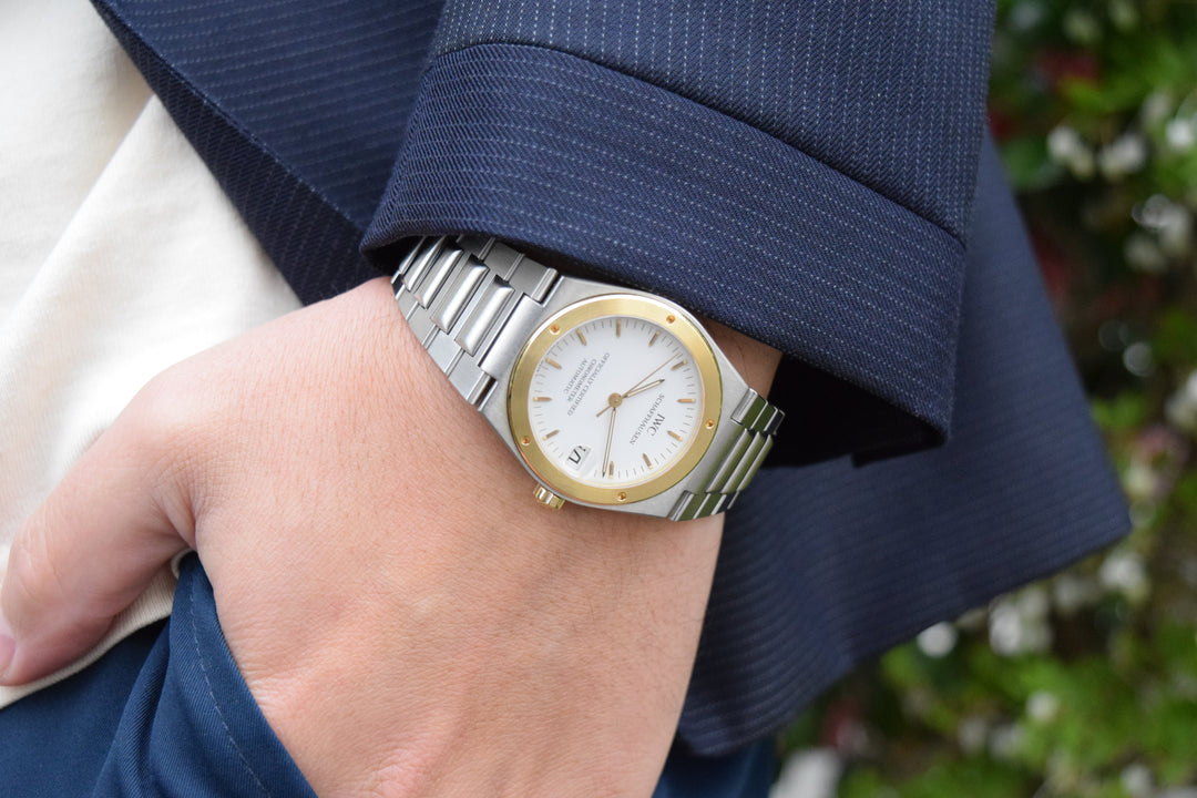 IWC インヂュニア（インジュニア）SL　Ref.3521-004 ホワイトダイヤル ジャガールクルト社製ムーブメント搭載モデル