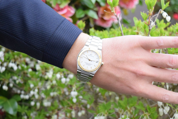 IWC インヂュニア（インジュニア）SL　Ref.3521-004 ホワイトダイヤル ジャガールクルト社製ムーブメント搭載モデル