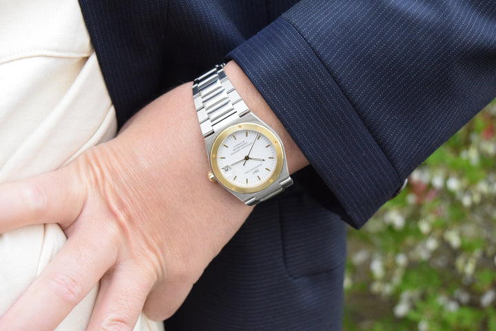 IWC インヂュニア（インジュニア）SL　Ref.3521-004 ホワイトダイヤル ジャガールクルト社製ムーブメント搭載モデル