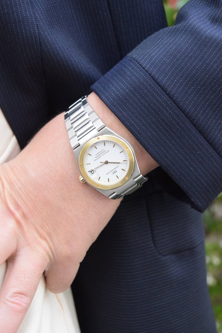 IWC インヂュニア（インジュニア）SL　Ref.3521-004 ホワイトダイヤル ジャガールクルト社製ムーブメント搭載モデル